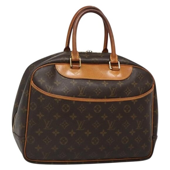 LOUIS VUITTON Monogram Deauville Hand Bag LV Auth - Picture 1 of 16
